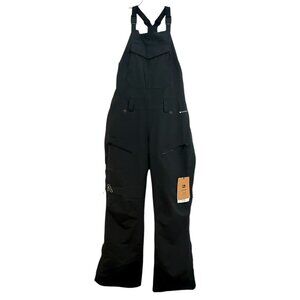 Flylow Sphynx Bib Black Womens Size 4 New $330